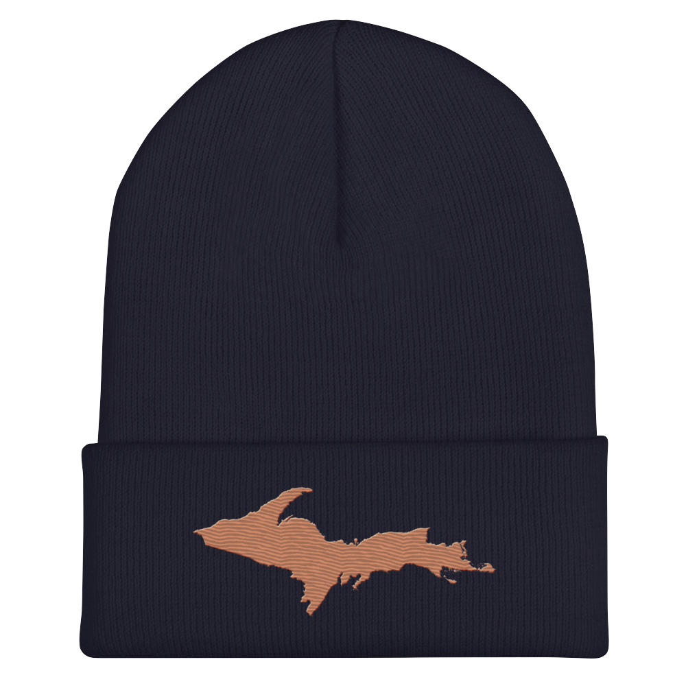 Upper Peninsula Cuffed Beanie | Copper