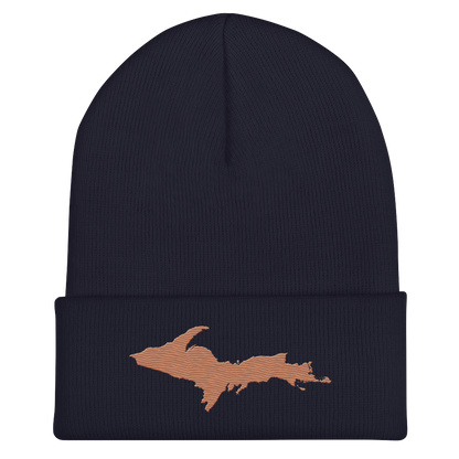 Upper Peninsula Cuffed Beanie | Copper