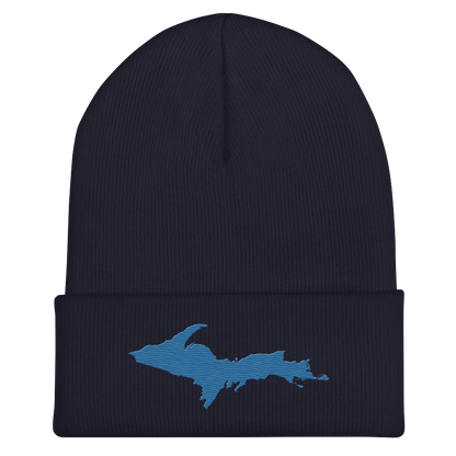 Upper Peninsula Cuffed Beanie | Superior Blue