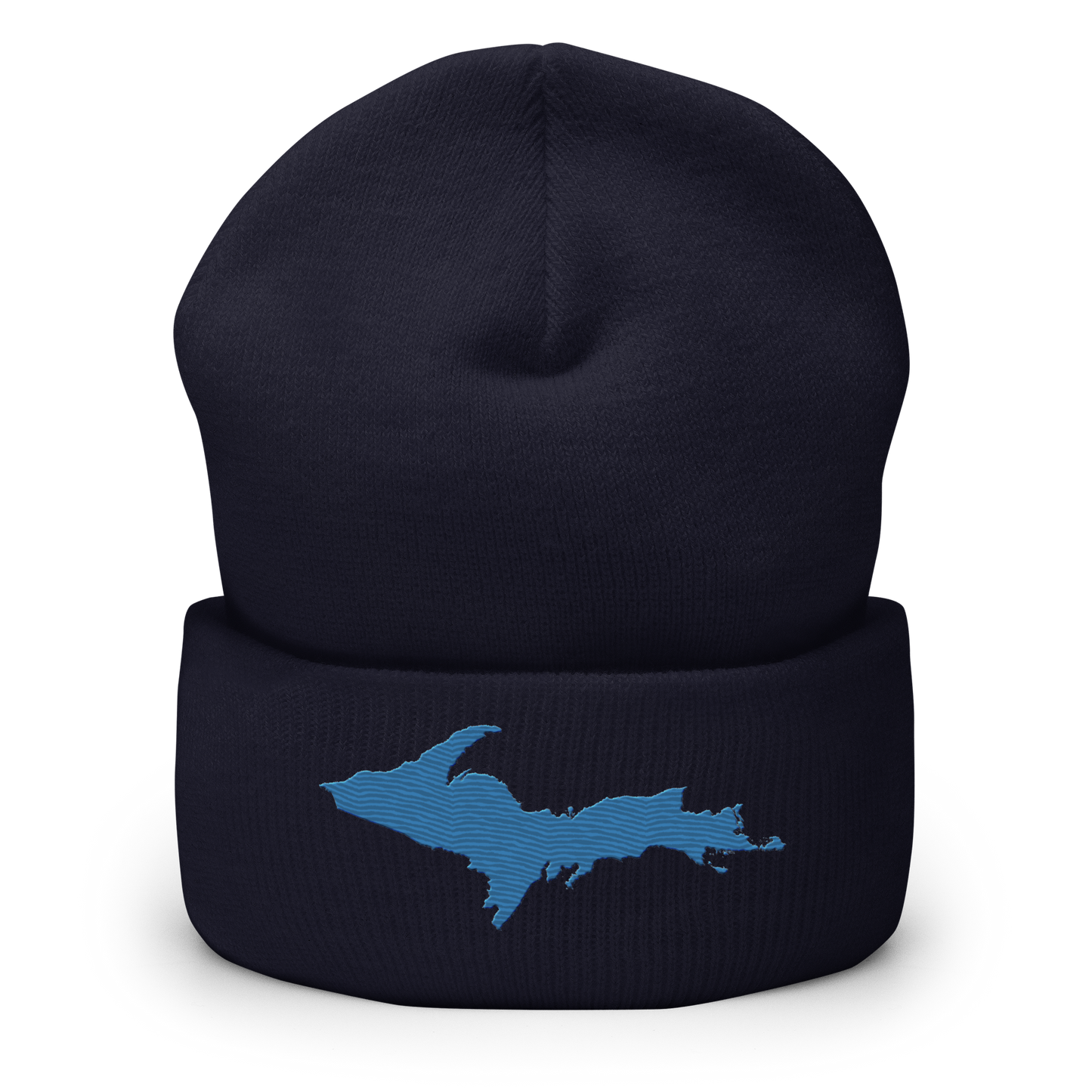 Upper Peninsula Cuffed Beanie | Superior Blue