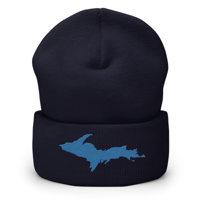 Upper Peninsula Cuffed Beanie | Superior Blue