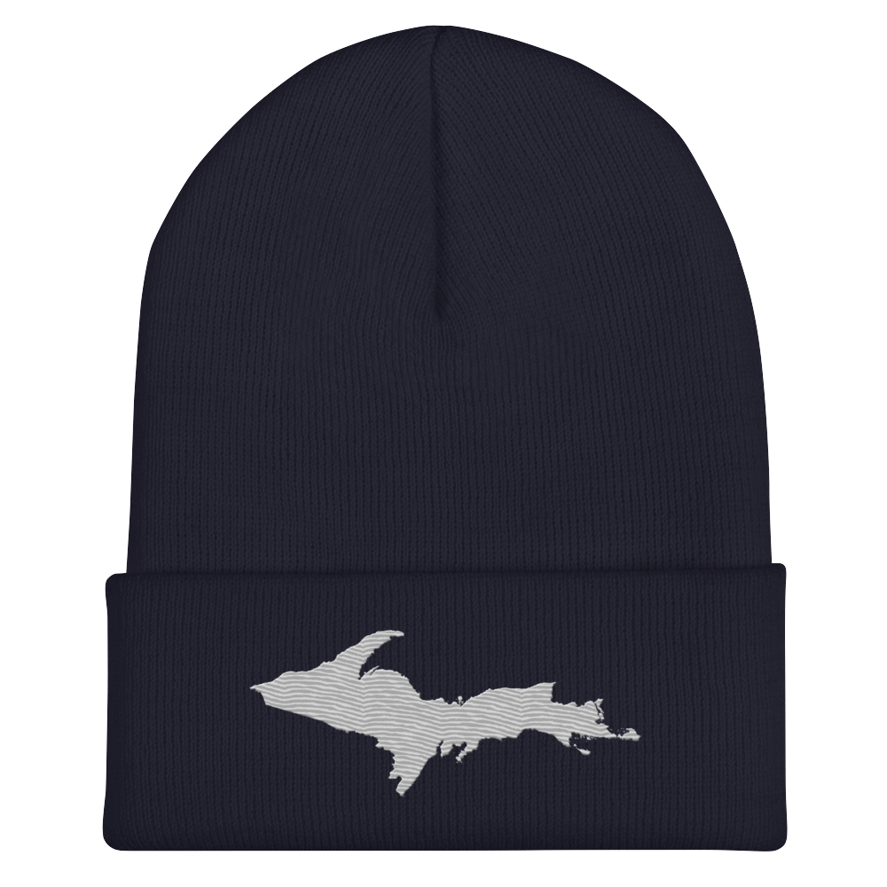 Upper Peninsula Cuffed Beanie | Platinum