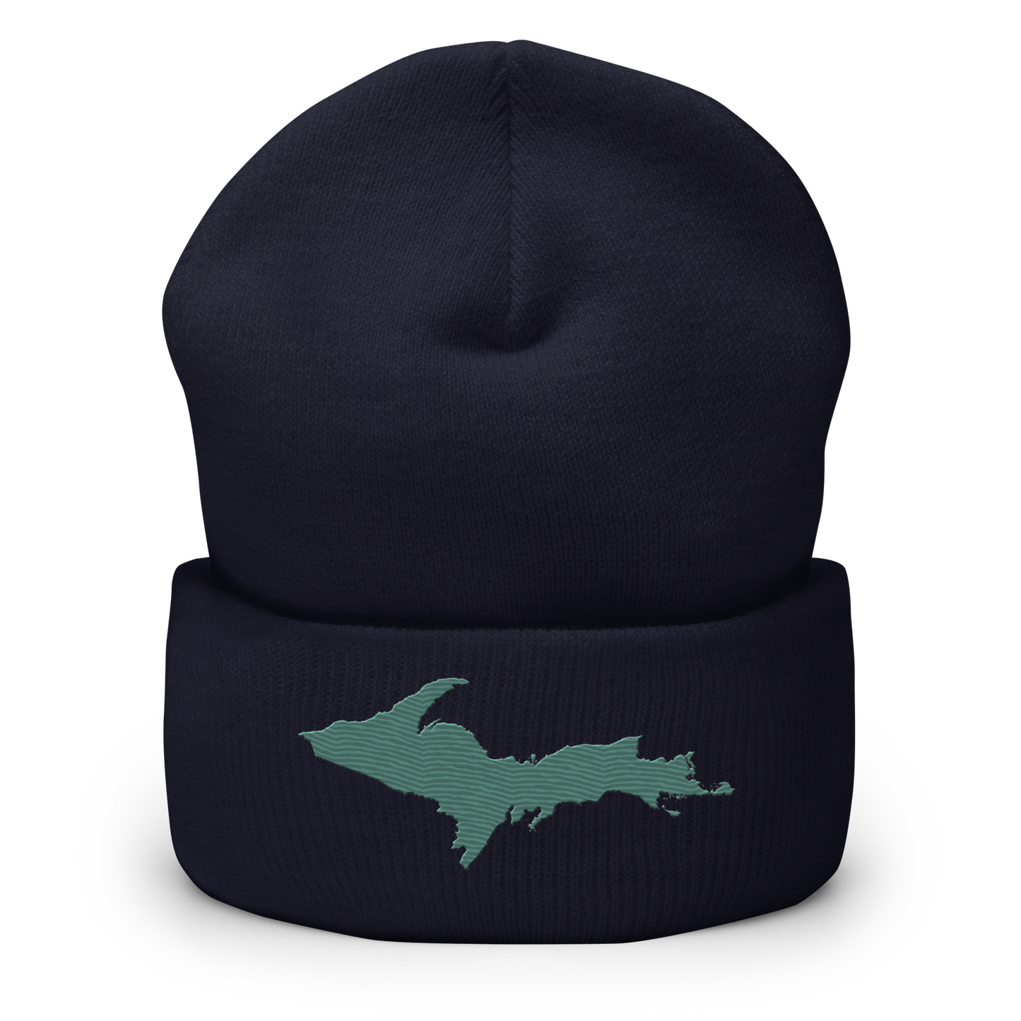 Upper Peninsula Cuffed Beanie | Copper Green