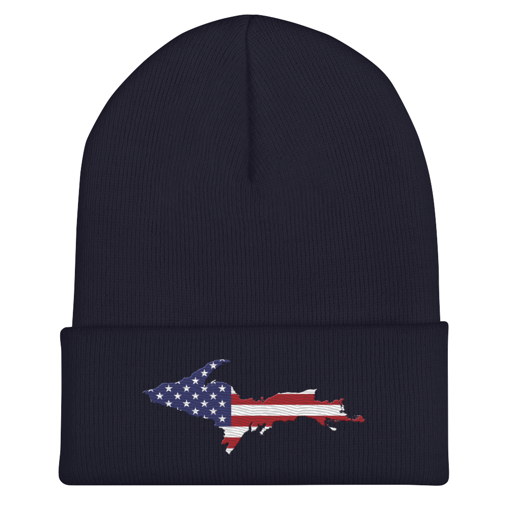 Upper Peninsula Cuffed Beanie | Patriotic Edition