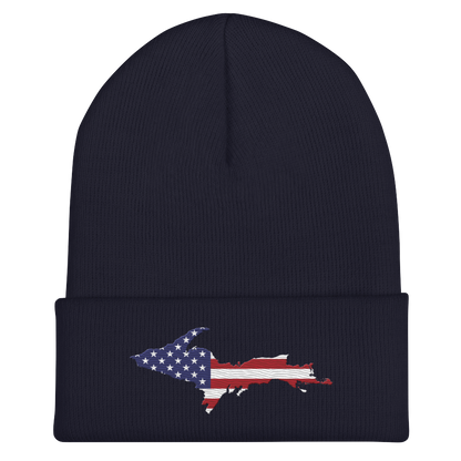 Upper Peninsula Cuffed Beanie | Patriotic Edition