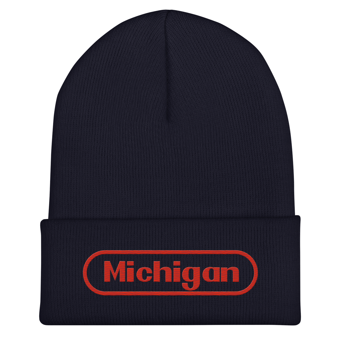 'Michigan' Cuffed Beanie | Video Game Parody