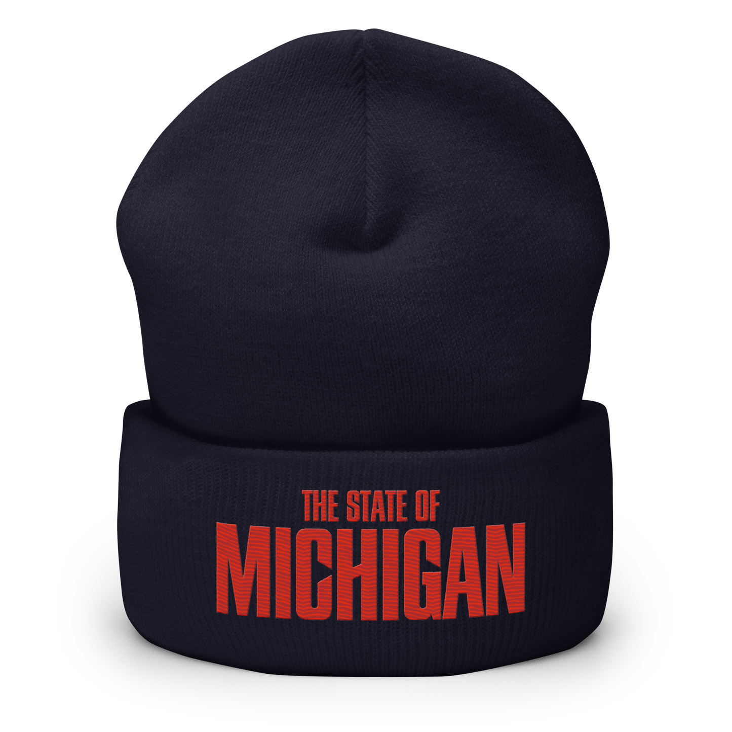 'Michigan' Cuffed Beanie | Flying Superhero Parody