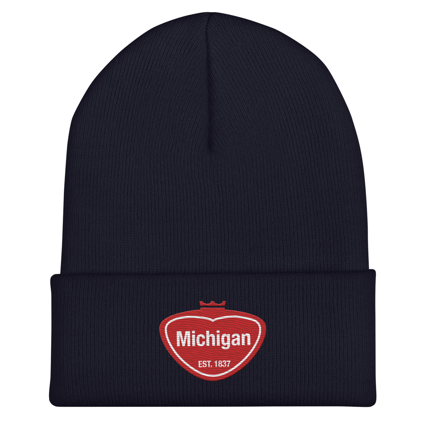 'Michigan' Cuffed Beanie | Local Sodapop Parody