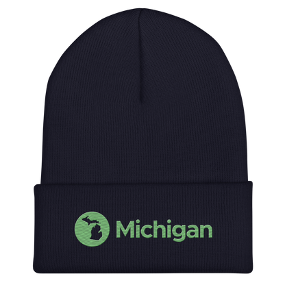 'Michigan' Cuffed Beanie | Music Streaming Parody