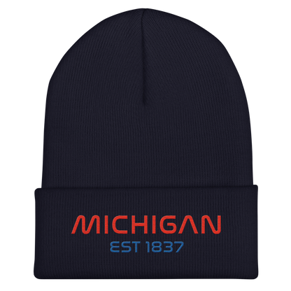 'Michigan' Cuffed Beanie | Space Agency Parody