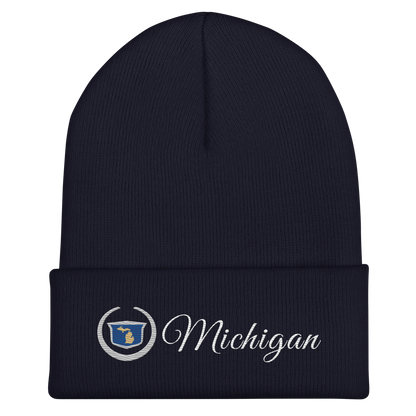 'Michigan' Cuffed Beanie | Luxury Vehicle Parody