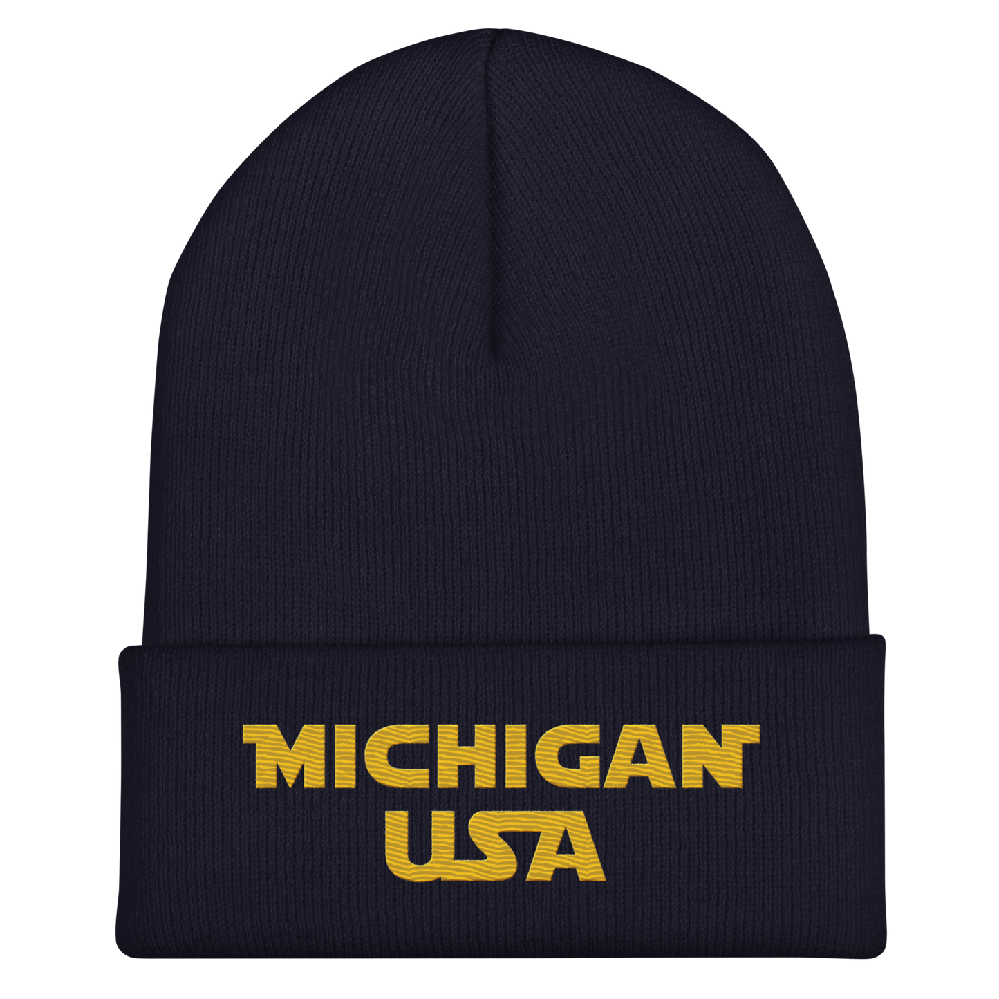 'Michigan USA' Cuffed Beanie | Epic Sci-Fi Parody