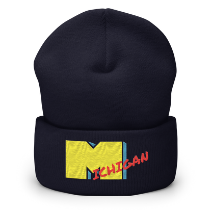 'Michigan' Cuffed Beanie | Music Television Parody