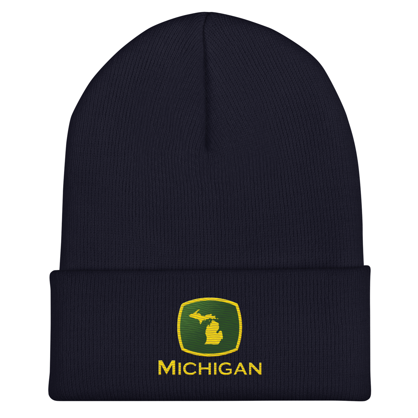 'Michigan' Cuffed Beanie | Tractor Parody