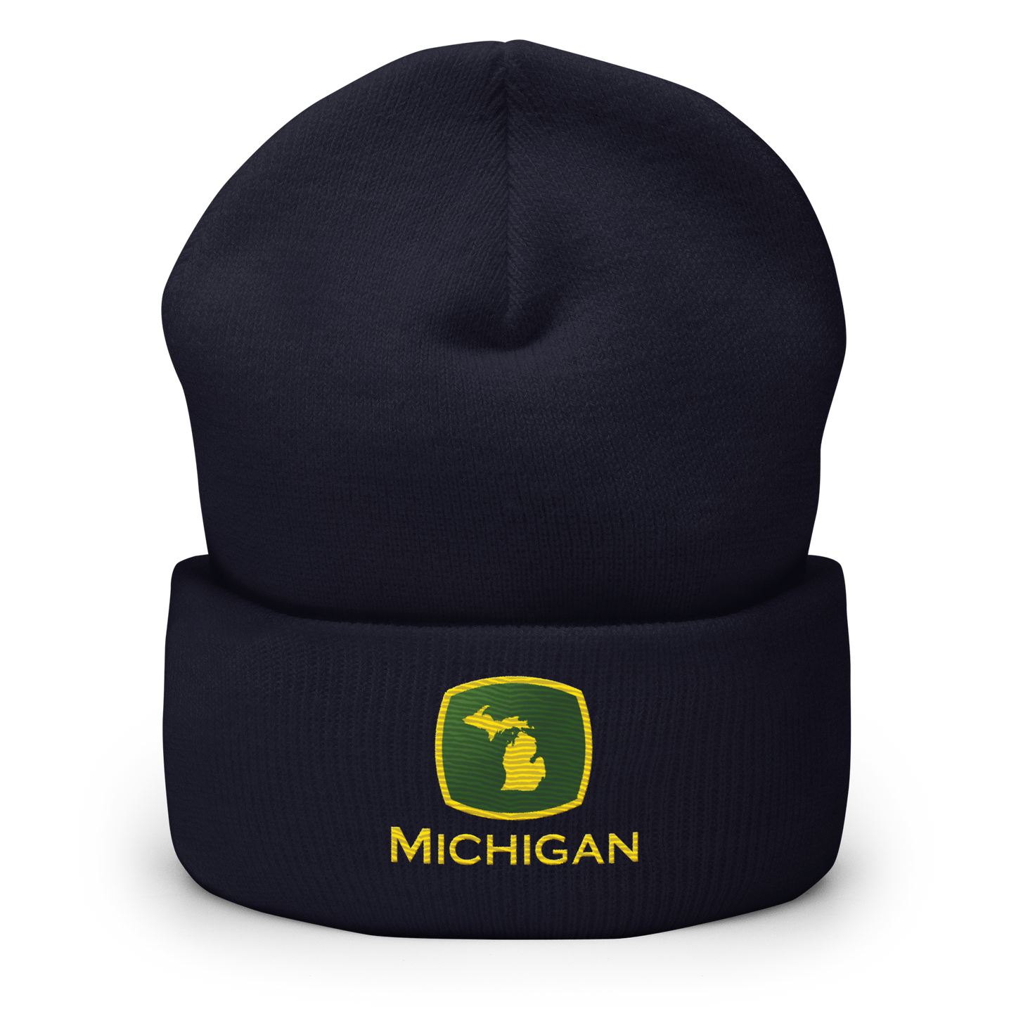 'Michigan' Cuffed Beanie | Tractor Parody