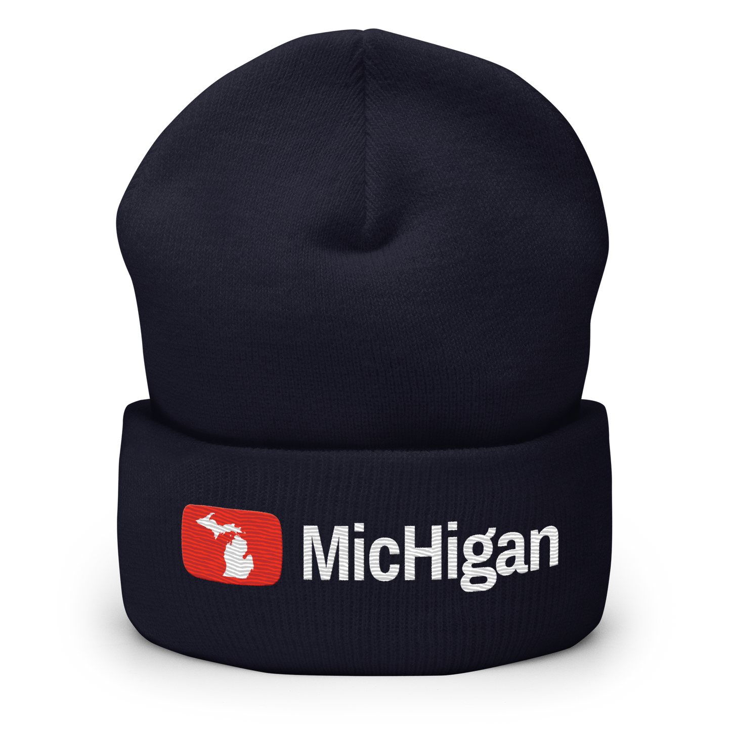 'Michigan' Cuffed Beanie | Video Sharing Parody