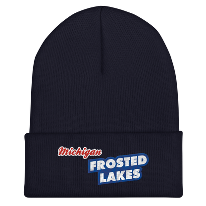 'Michigan Frosted Lakes' Cuffed Beanie | Cereal Parody