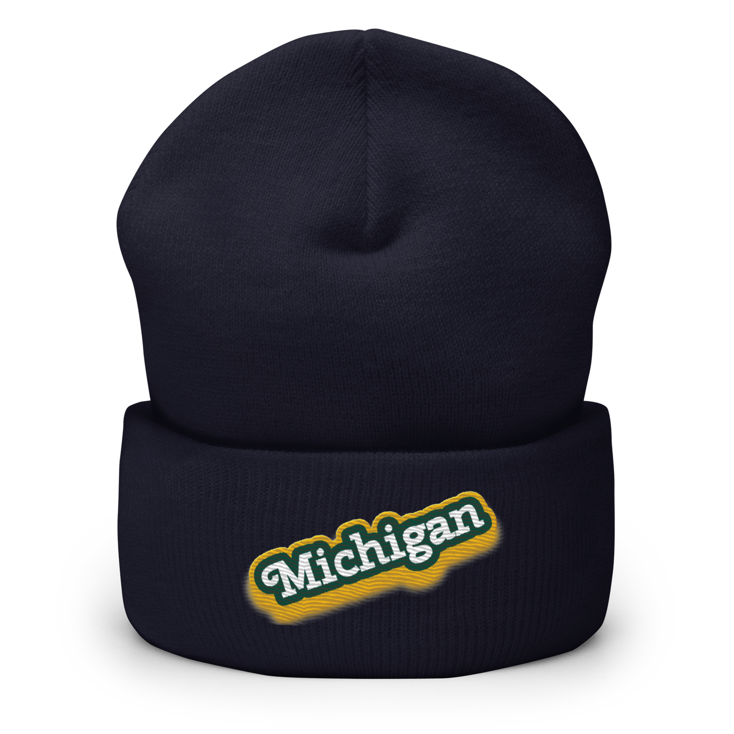 'Michigan' Cuffed Beanie | Ginger Pop Parody