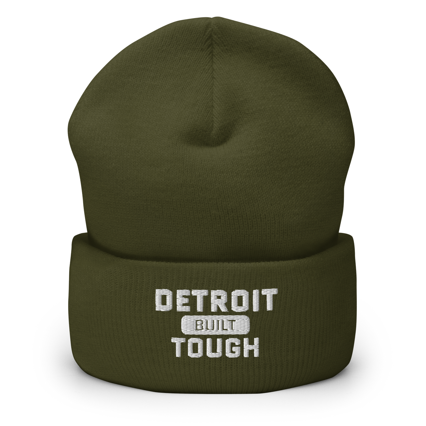 'Built Detroit Tough' Cuffed Beanie