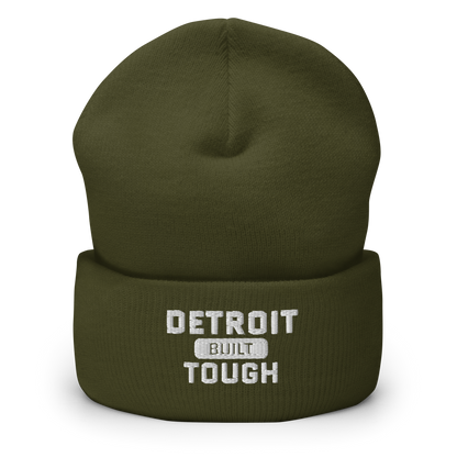 'Built Detroit Tough' Cuffed Beanie