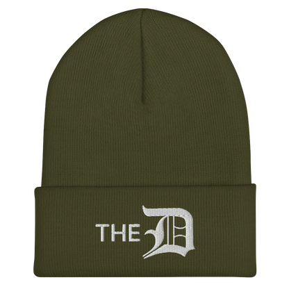 'The D' Cuffed Beanie (w/ Old English 'D')