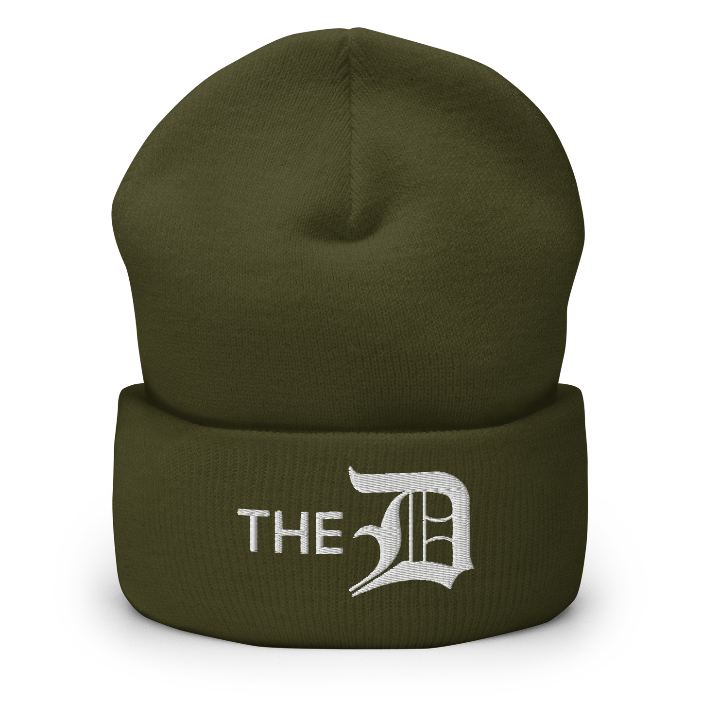 'The D' Cuffed Beanie (w/ Old English 'D')