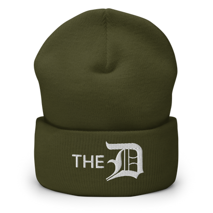 'The D' Cuffed Beanie (w/ Old English 'D')