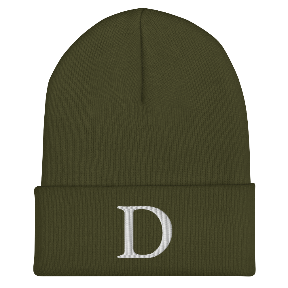 Detroit 'Old French D' Cuffed Beanie