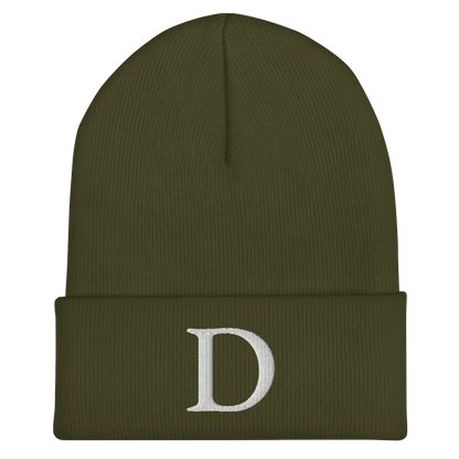 Detroit 'Old French D' Cuffed Beanie