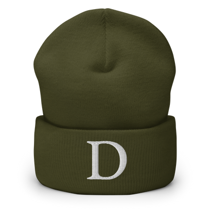 Detroit 'Old French D' Cuffed Beanie