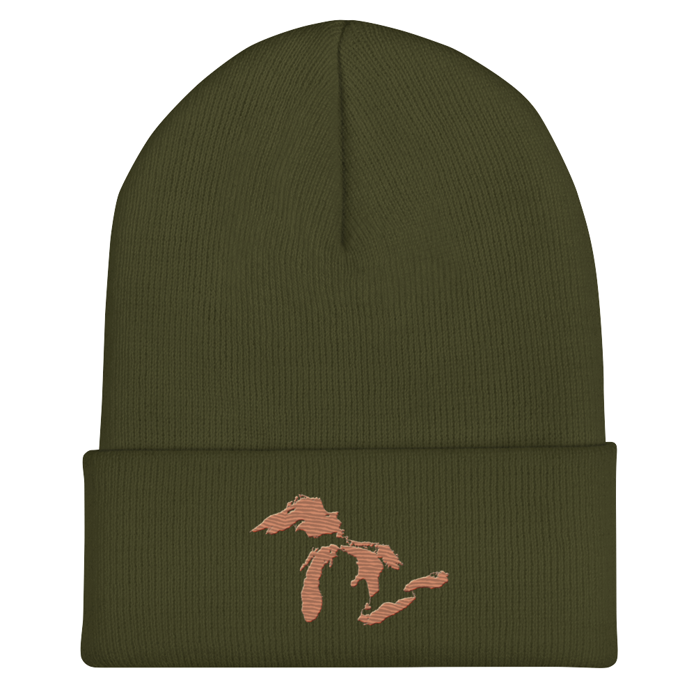 Great Lakes Cuffed Beanie (Copper)