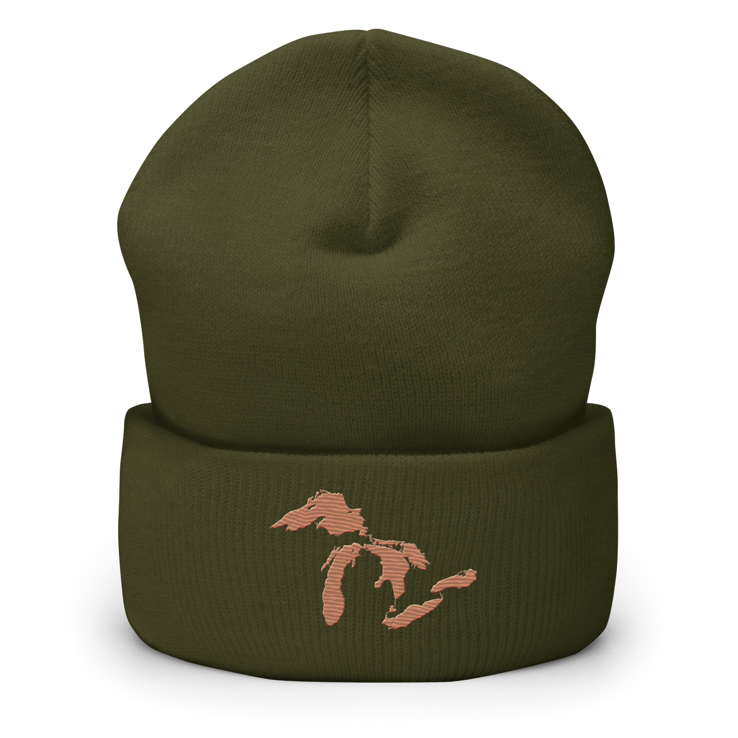 Great Lakes Cuffed Beanie (Copper)