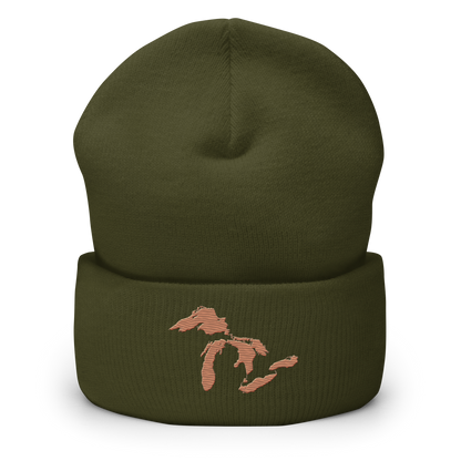 Great Lakes Cuffed Beanie (Copper)