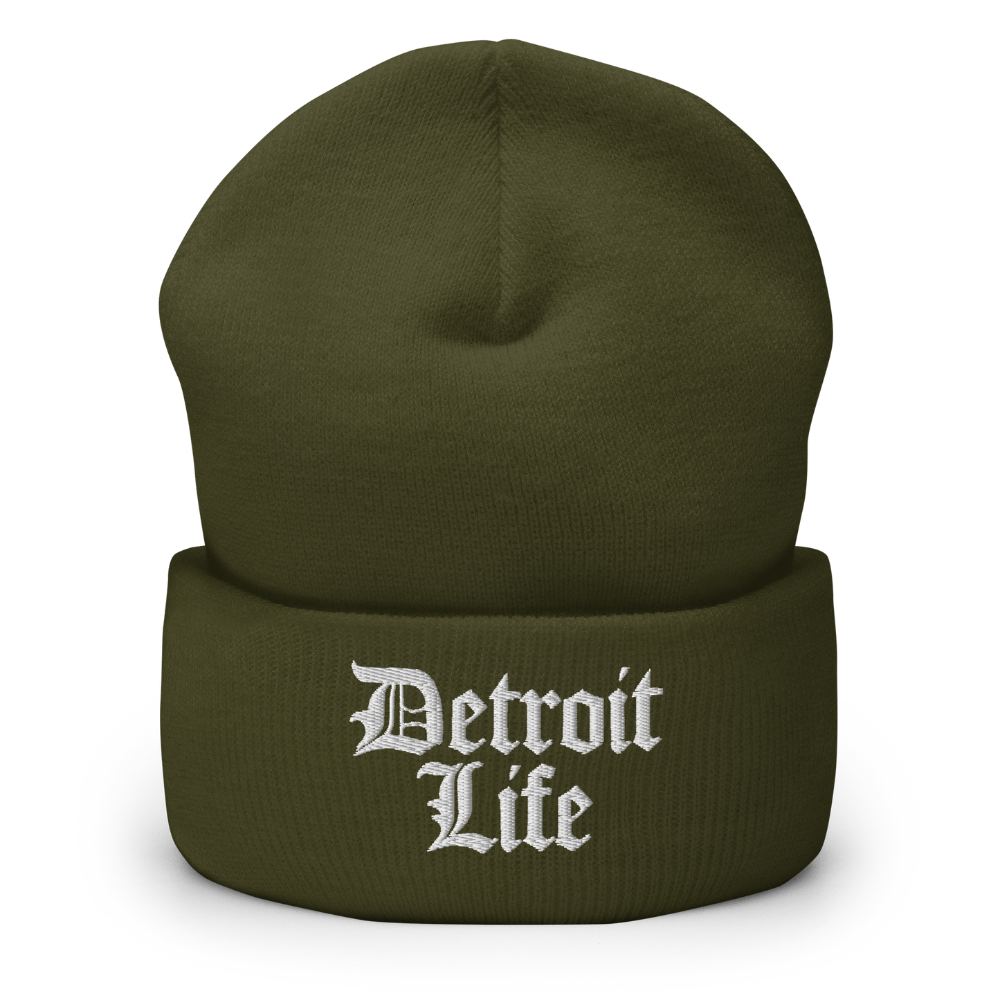 'Detroit Life' Cuffed Beanie