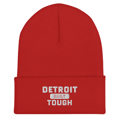 'Built Detroit Tough' Cuffed Beanie