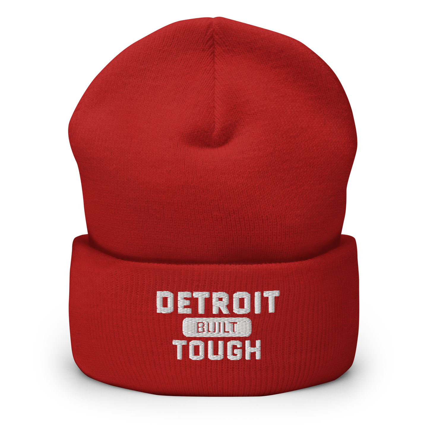 'Built Detroit Tough' Cuffed Beanie