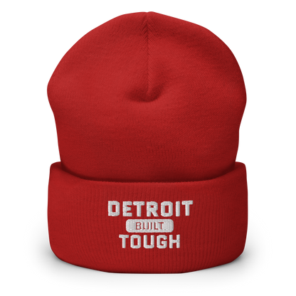 'Built Detroit Tough' Cuffed Beanie