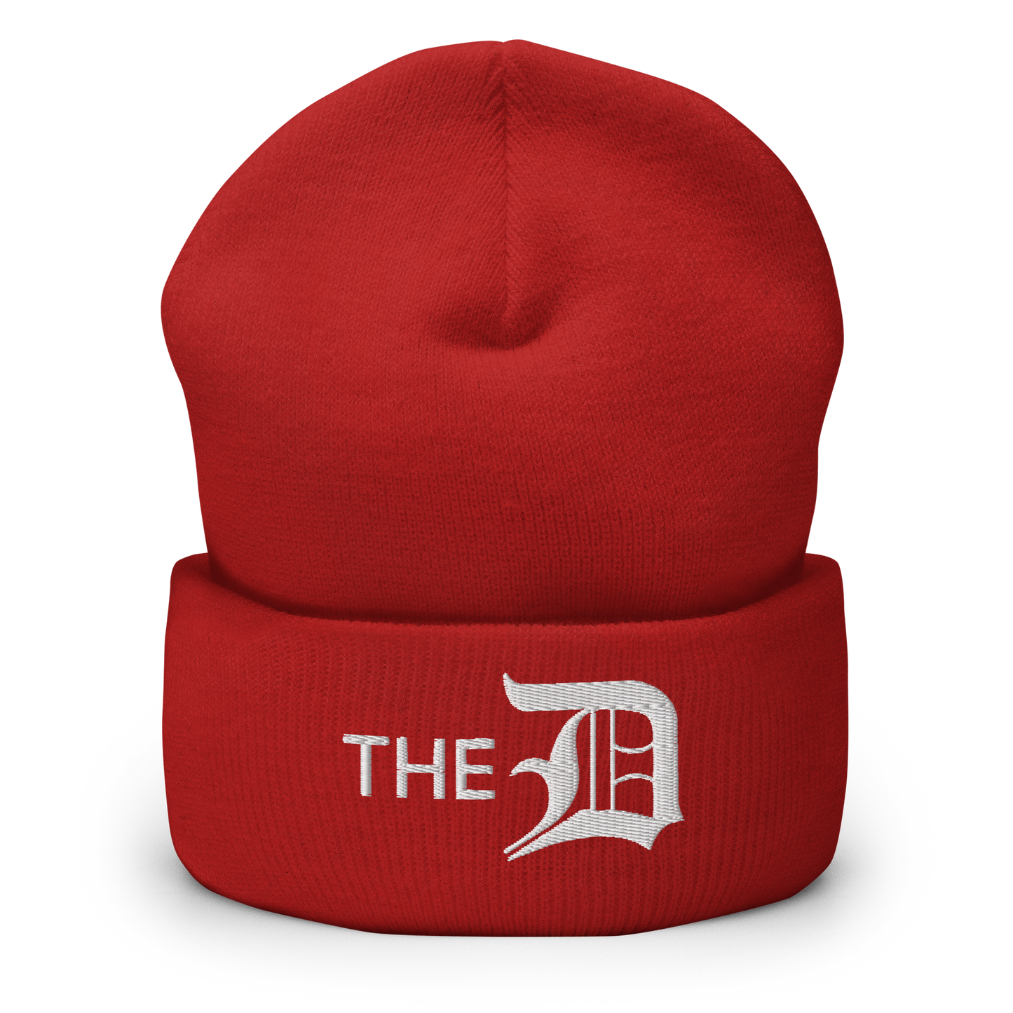 'The D' Cuffed Beanie (w/ Old English 'D')