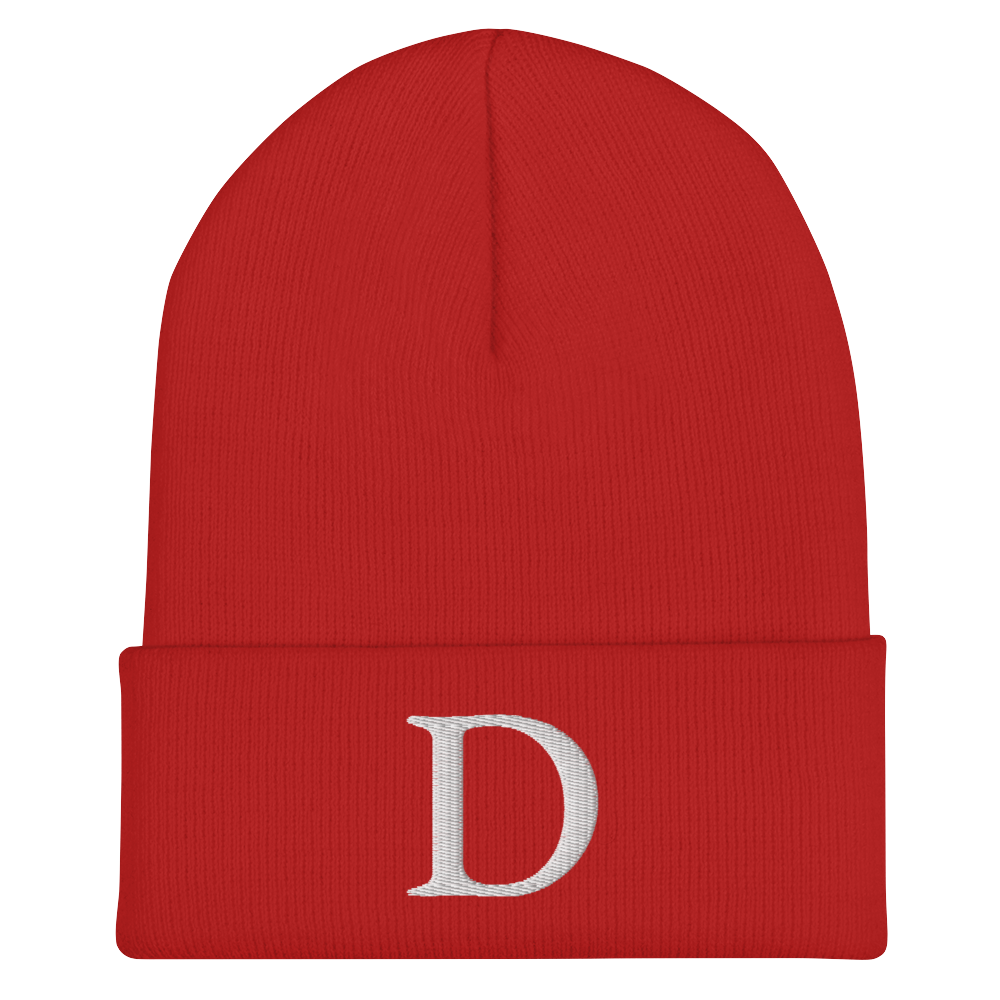 Detroit 'Old French D' Cuffed Beanie