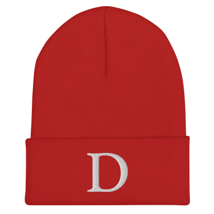 Detroit 'Old French D' Cuffed Beanie