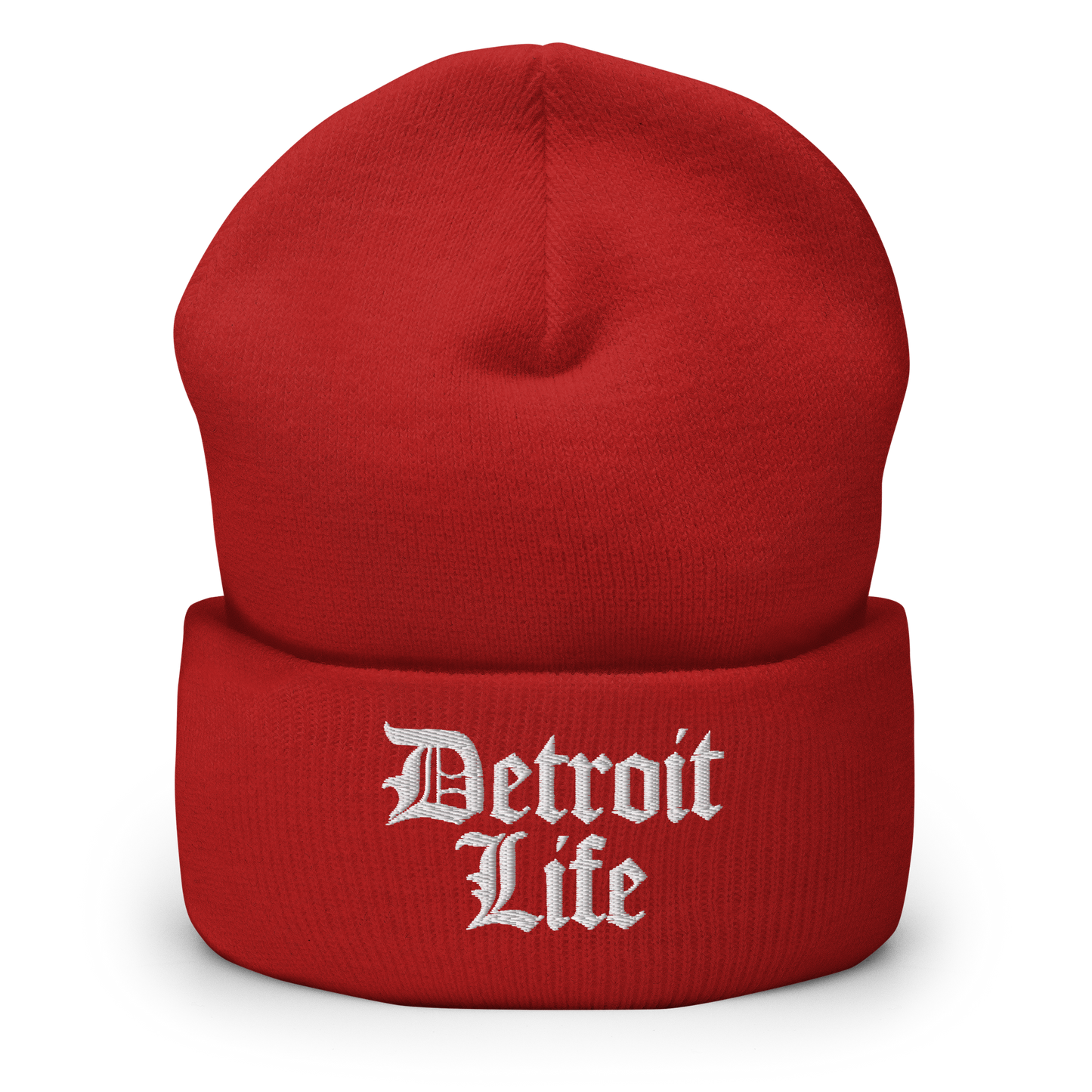 'Detroit Life' Cuffed Beanie