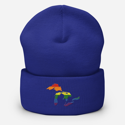 Great Lakes Cuffed Beanie (Rainbow Pride Edition)