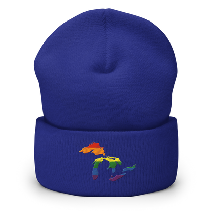 Great Lakes Cuffed Beanie (Rainbow Pride Edition)