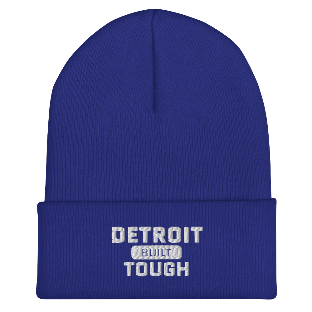 'Built Detroit Tough' Cuffed Beanie