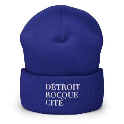 'Détroit Rocque Cité' Cuffed Beanie