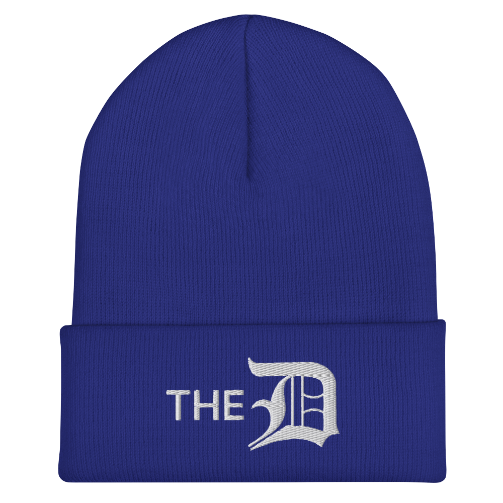 'The D' Cuffed Beanie (w/ Old English 'D')