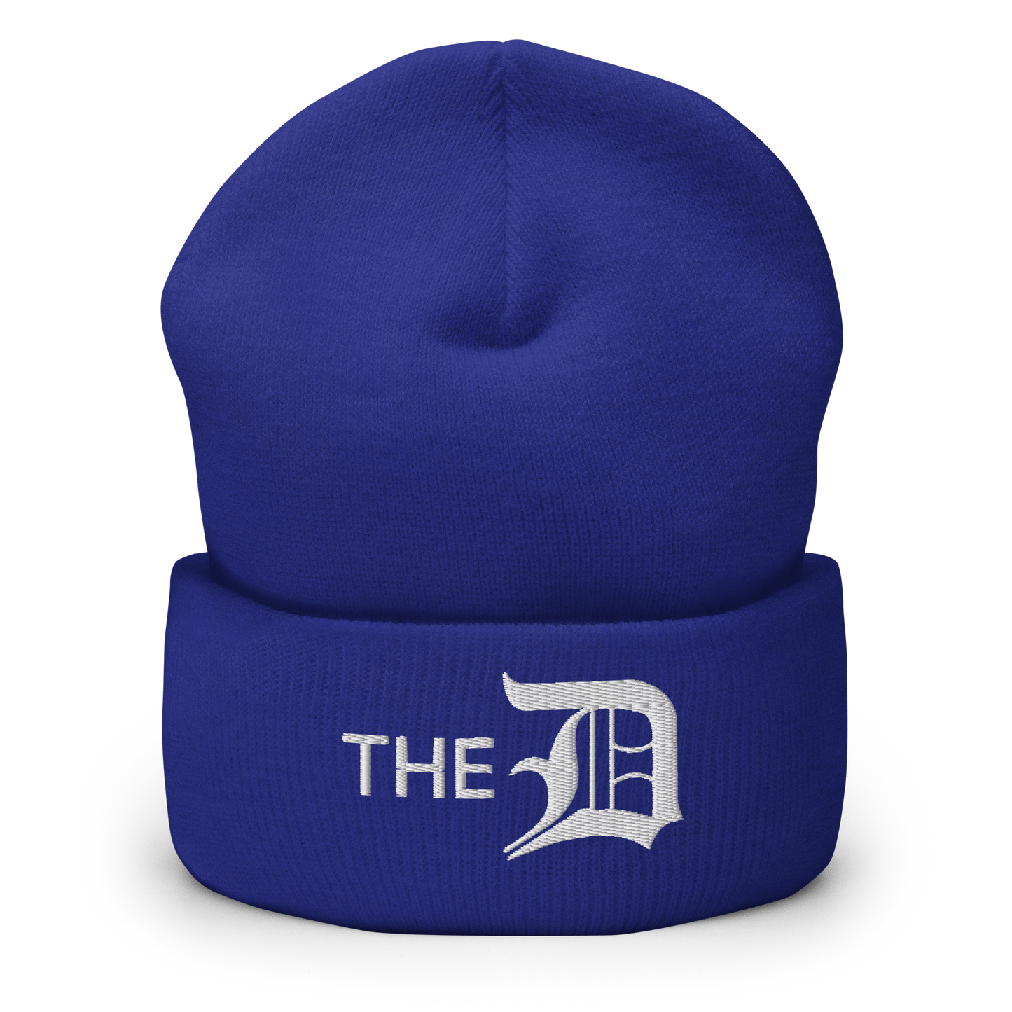 'The D' Cuffed Beanie (w/ Old English 'D')