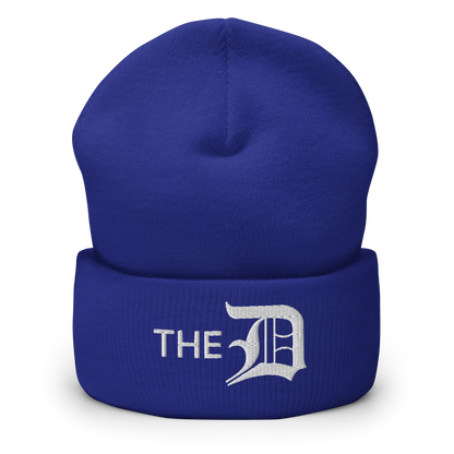 'The D' Cuffed Beanie (w/ Old English 'D')