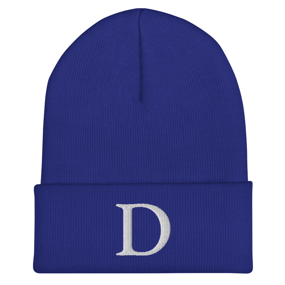 Detroit 'Old French D' Cuffed Beanie