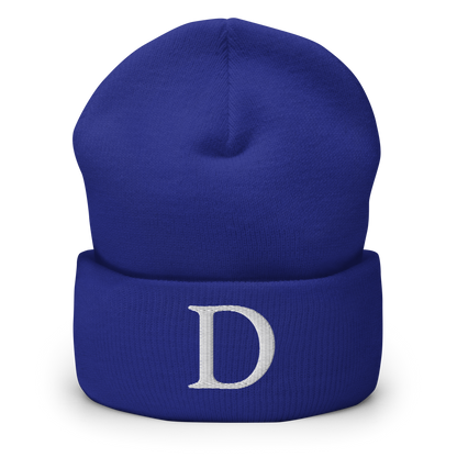 Detroit 'Old French D' Cuffed Beanie